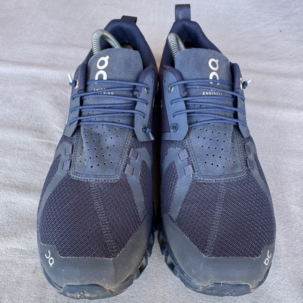Size 9.5 - Men's On Cloud 6 Navy Blue Waterproof Running Shoes 19.99189 - Picture 3 of 10